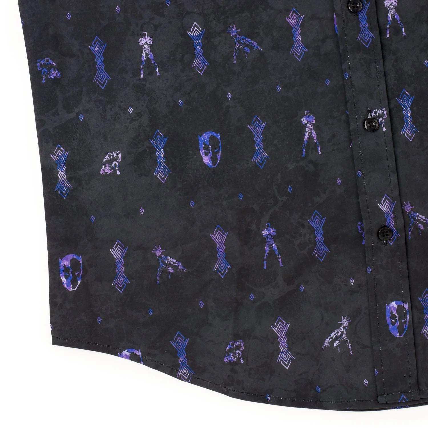 Black Panther "Vibranium Chief" – KUNUFLEX Short Sleeve Shirt - Image 5