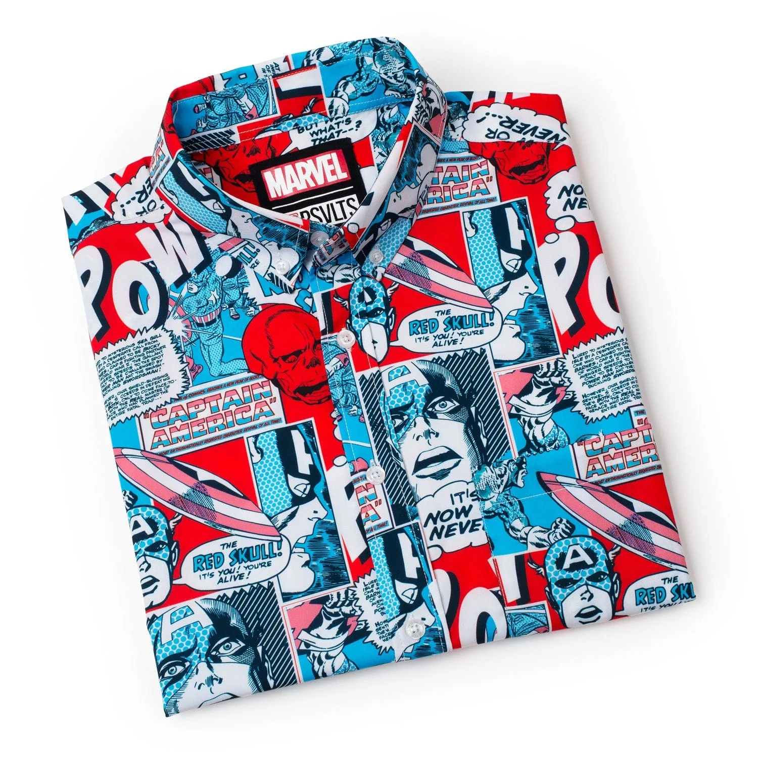 Captain America "The First Avenger" – KUNUFLEX Short Sleeve Shirt - Image 12