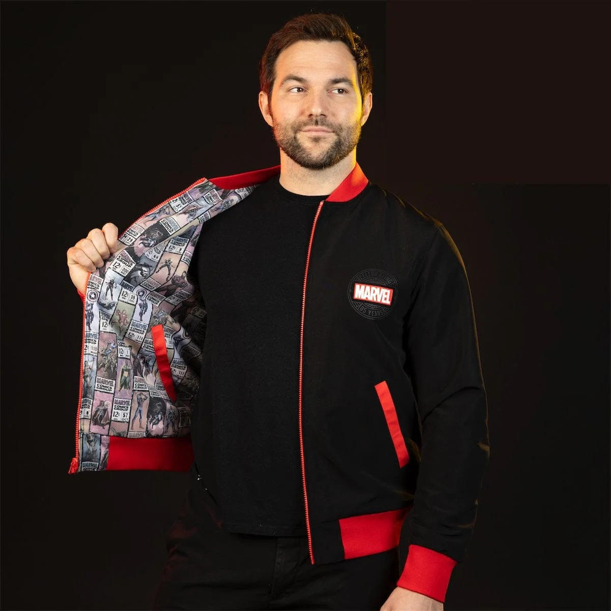 Marvel "Est. 1939" – Reversible Bomber Jacket