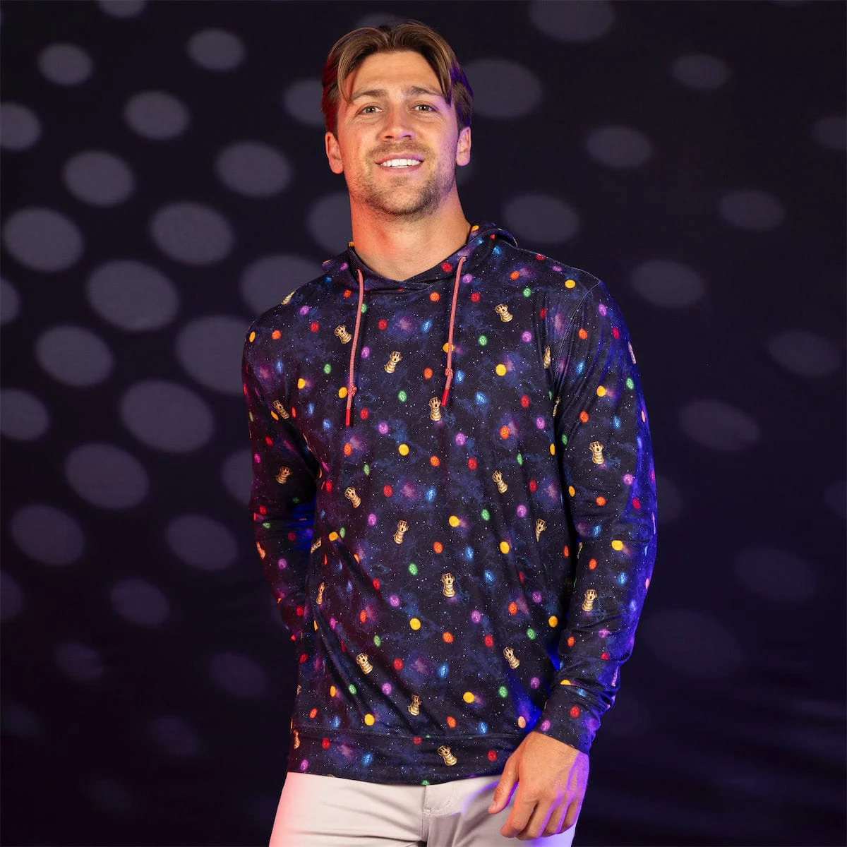 Marvel "Perfectly Balanced" – Performance Hoodie - Image 2