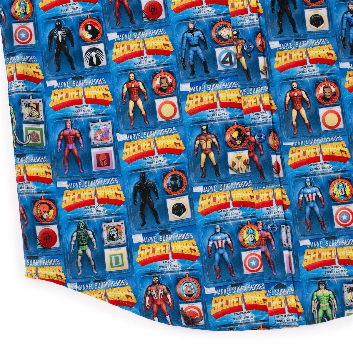 Marvel Secret Wars "Secret Shields" – KUNUFLEX Short Sleeve Shirt - Image 7