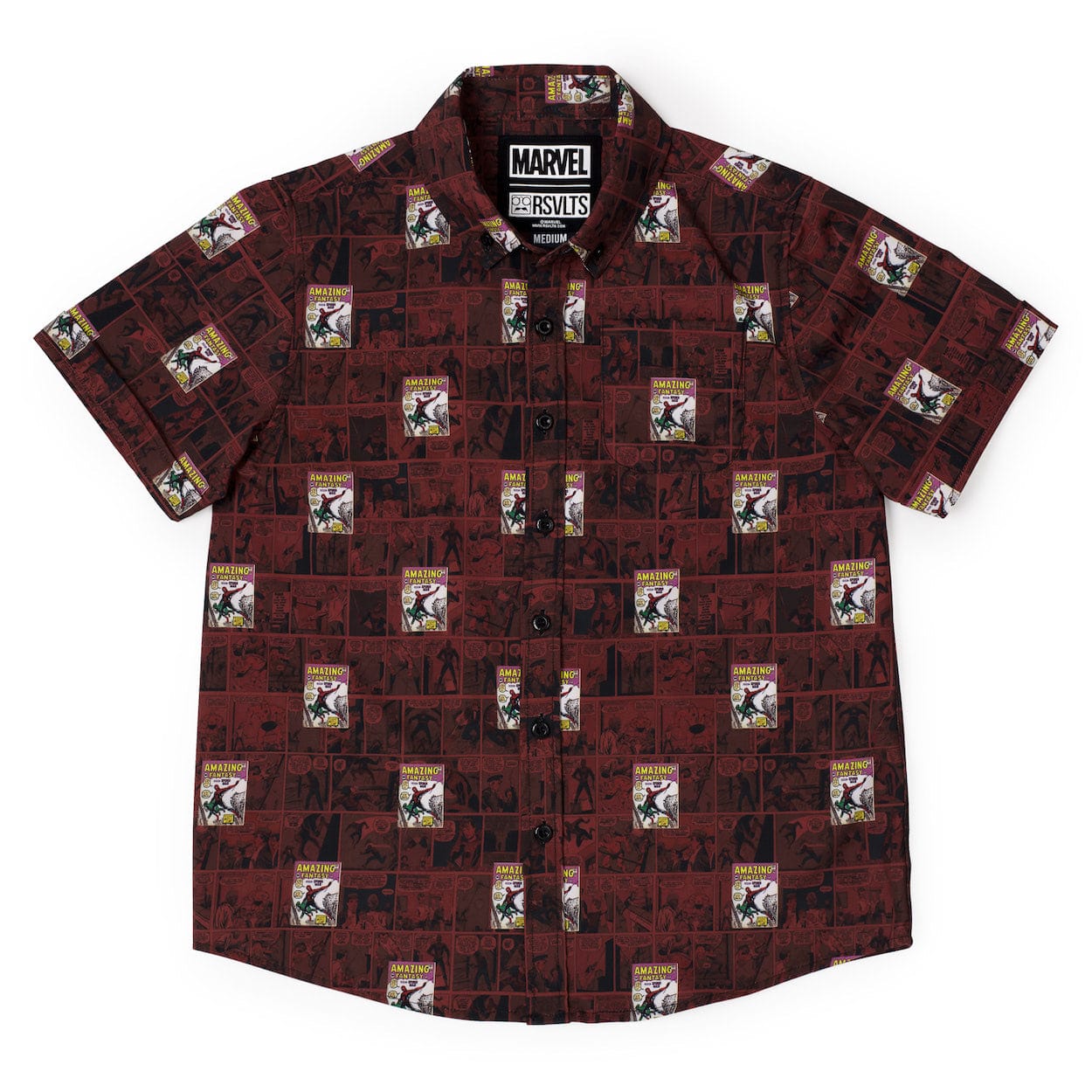 Spider-Man "Amazing Fantasy" – Youth KUNUFLEX Short Sleeve Shirt