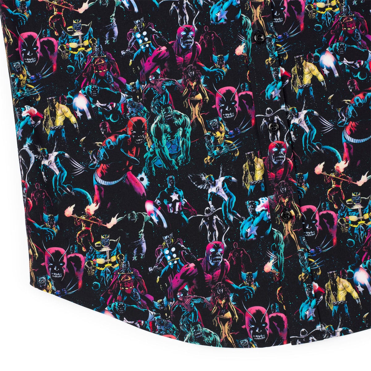 Marvel Zombies "Cosmic Carnivores" – KUNUFLEX Short Sleeve Shirt - Image 7