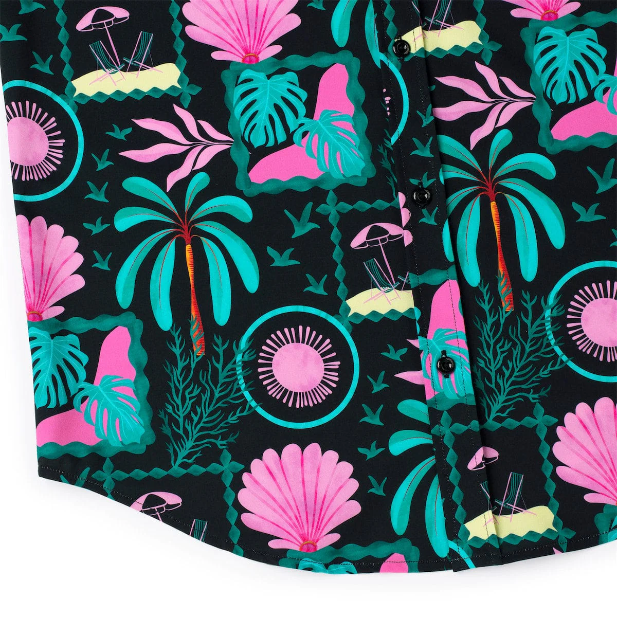 Miami Vibes – KUNUFLEX Short Sleeve Shirt - Image 7