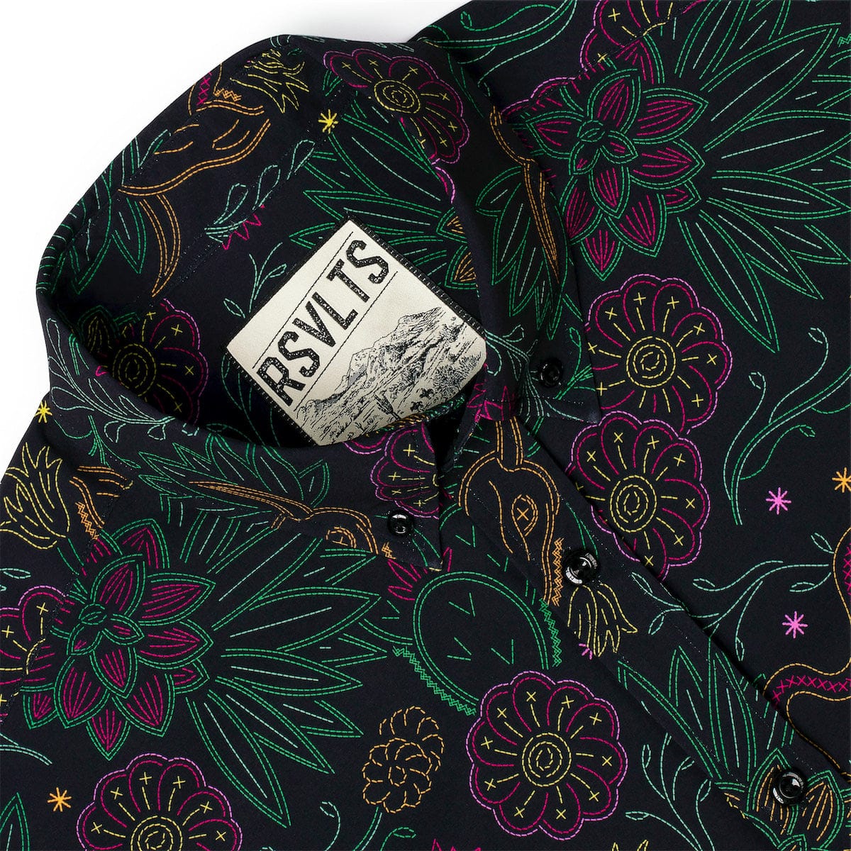 Midnight Mesa – KUNUFLEX Short Sleeve Shirt - Image 6