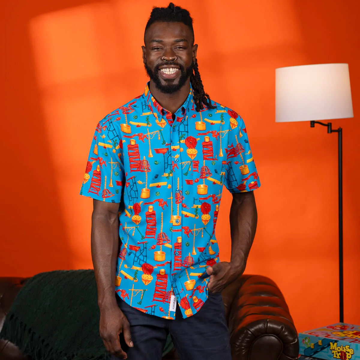 Mouse Trap "Crazy Contraption" – KUNUFLEX Short Sleeve Shirt - Image 2
