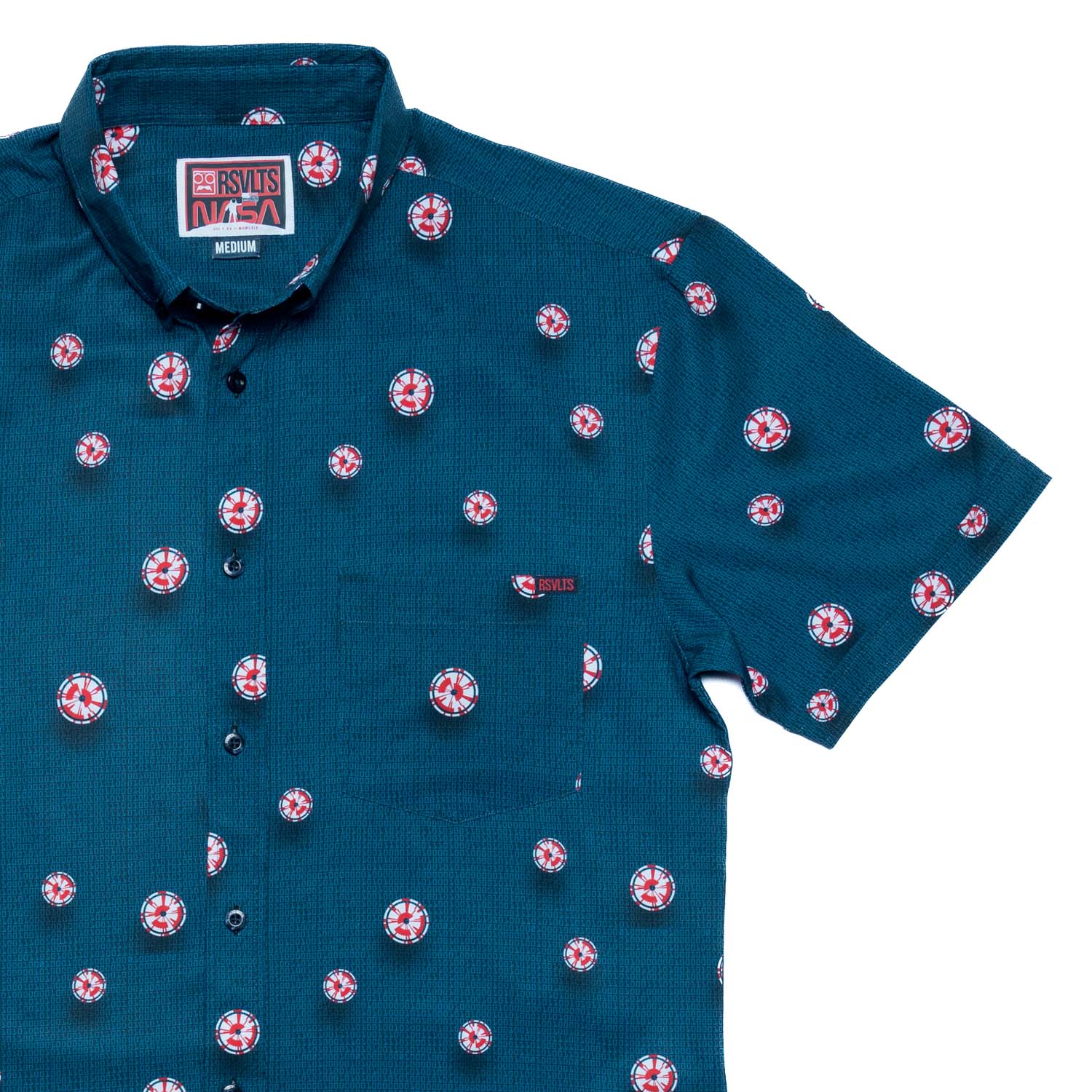 NASA "Dare Mighty Things" – KUNUFLEX Short Sleeve Shirt
