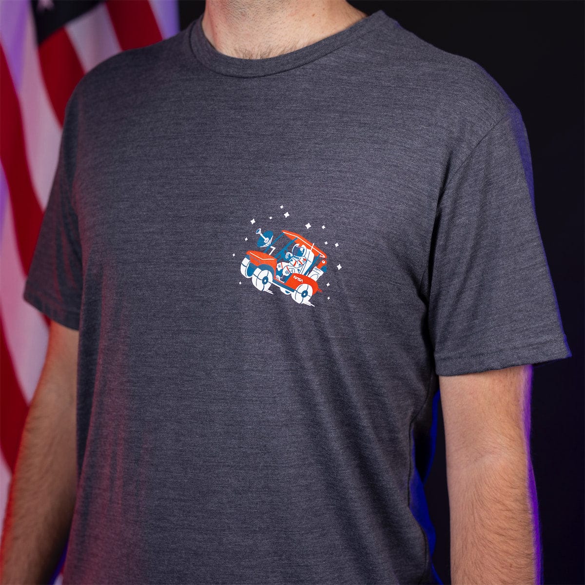 NASA "Moon Trap" – Crewneck Tee - Image 2