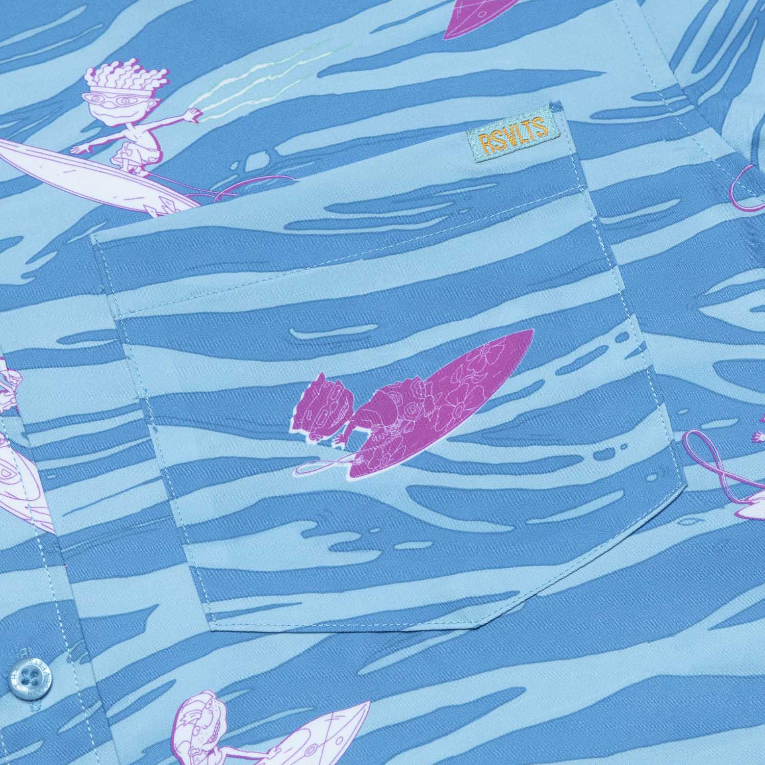 Rocket Power "Party Wave" – KUNUFLEX Short Sleeve Shirt - Image 4