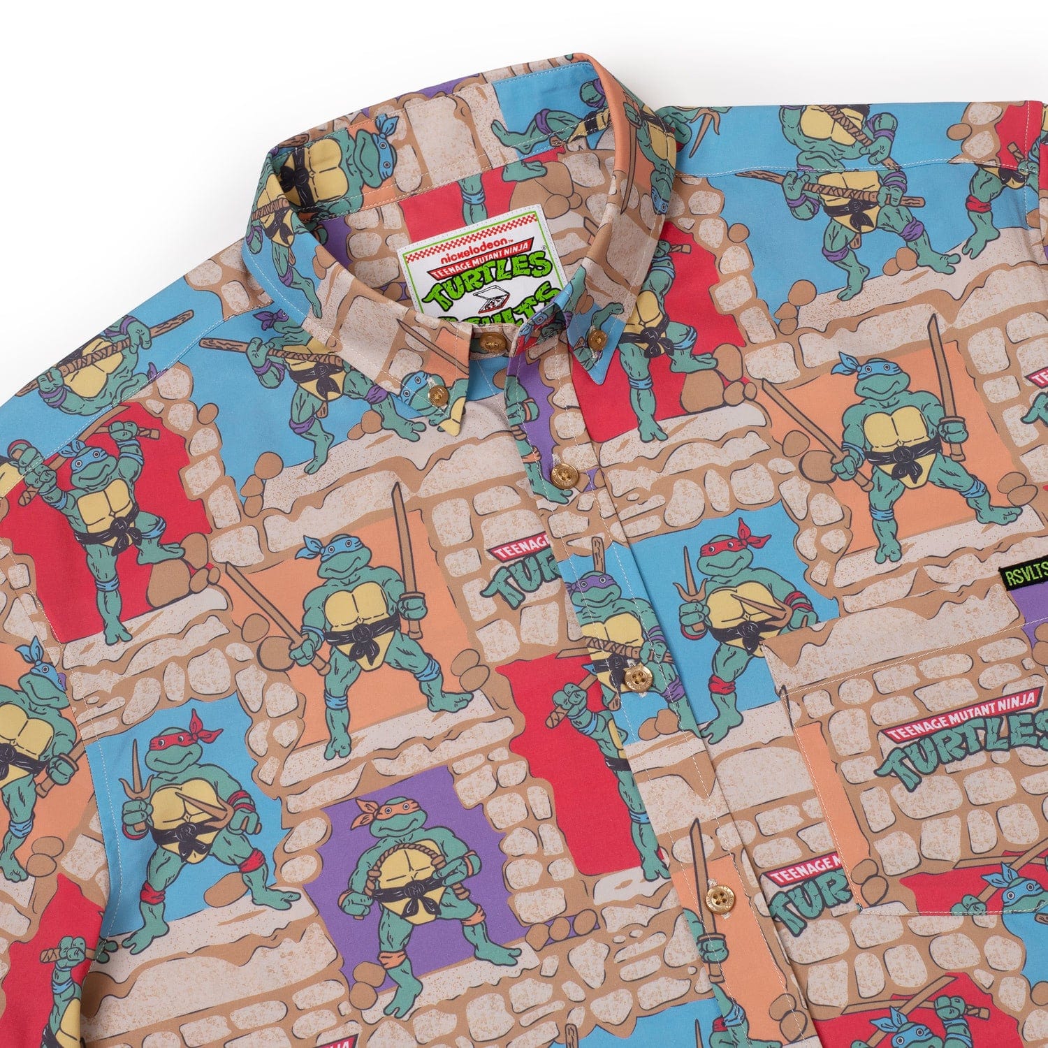 Teenage Mutant Ninja Turtles "Cowabunga Covers" – KUNUFLEX Short Sleeve Shirt - Image 12