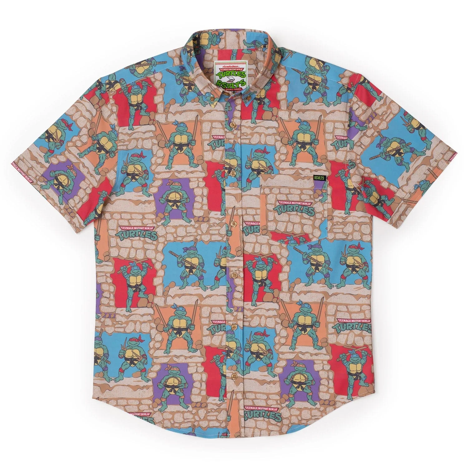 Teenage Mutant Ninja Turtles "Cowabunga Covers" – KUNUFLEX Short Sleeve Shirt - Image 3