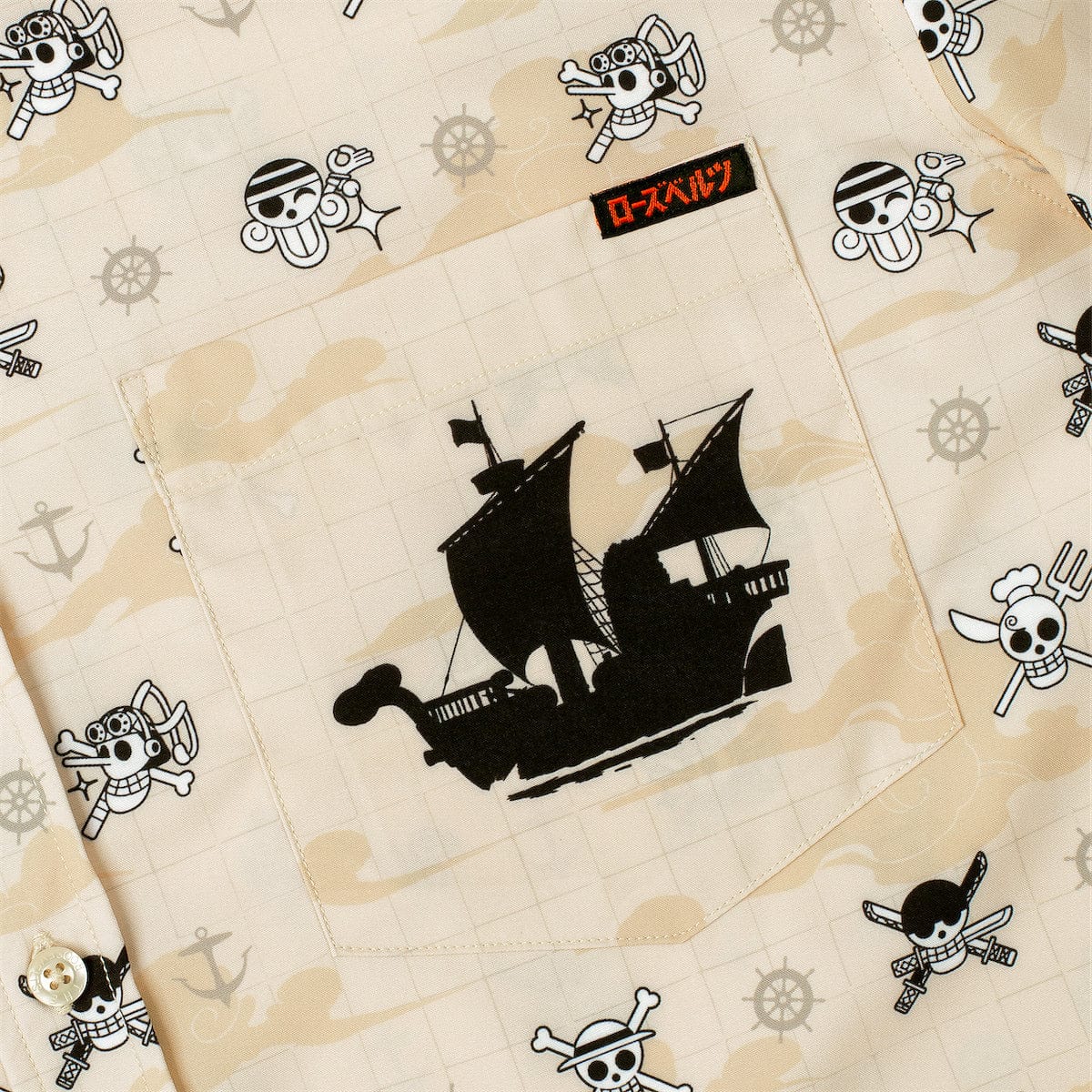 One Piece "From the East Blue" – KUNUFLEX Short Sleeve Shirt - Image 3