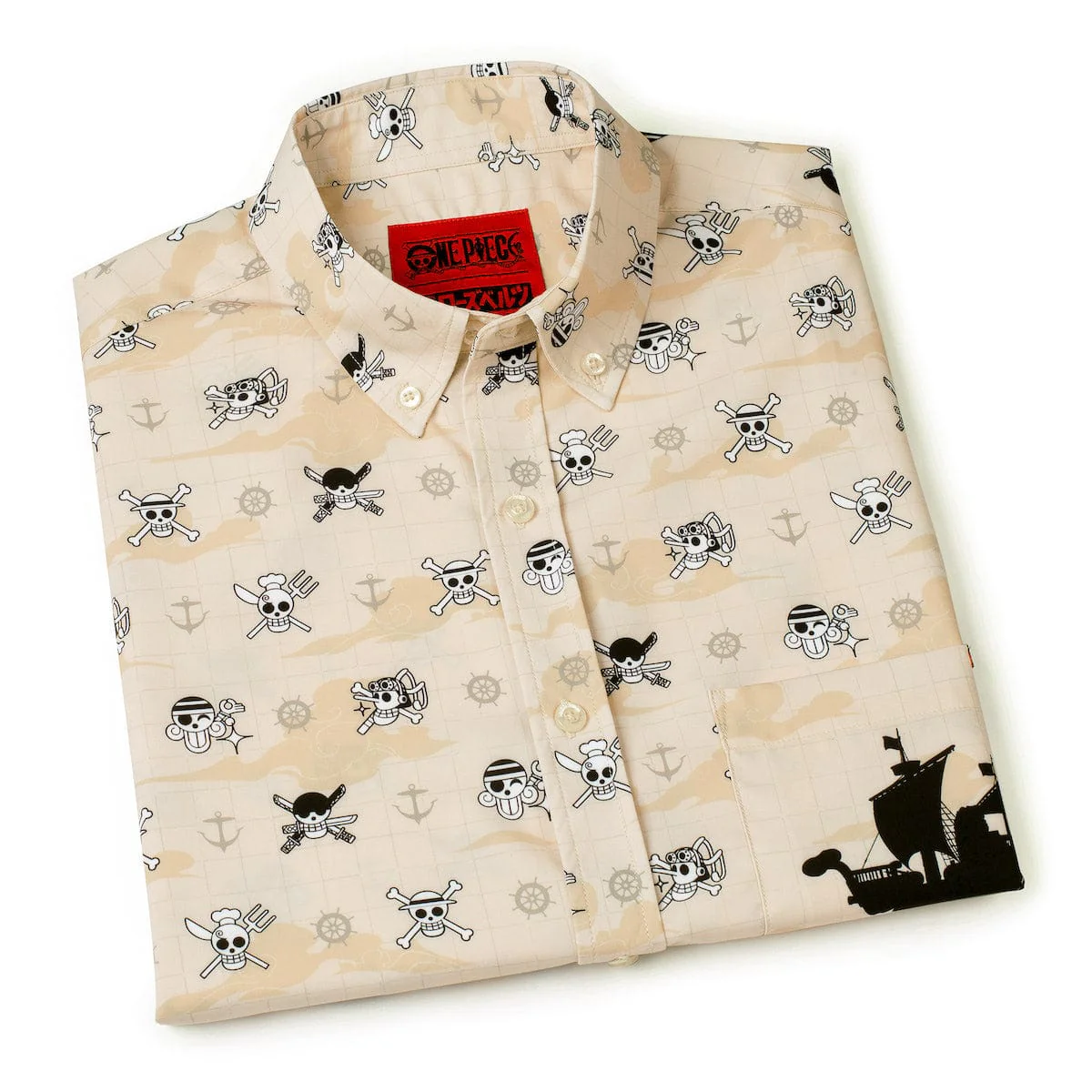 One Piece "From the East Blue" – KUNUFLEX Short Sleeve Shirt - Image 8