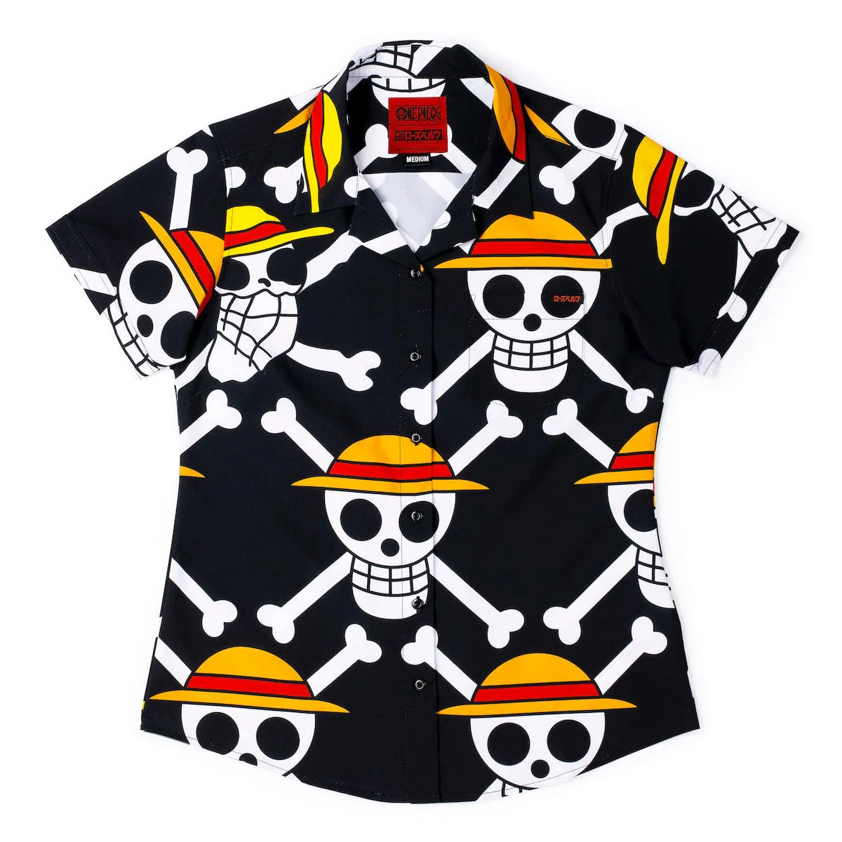 One Piece "Our Mark" – Women KUNUFLEX Short Sleeve Shirt - Image 2
