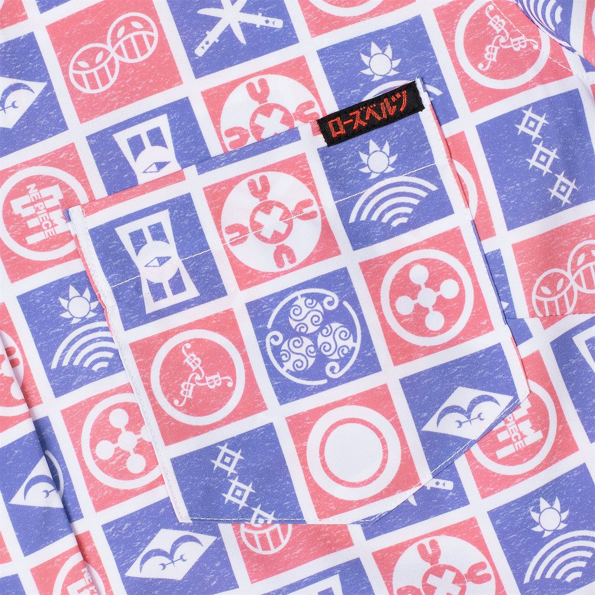 One Piece "Stamps of the Sea" – Women's KUNUFLEX Short Sleeve Shirt - Image 4