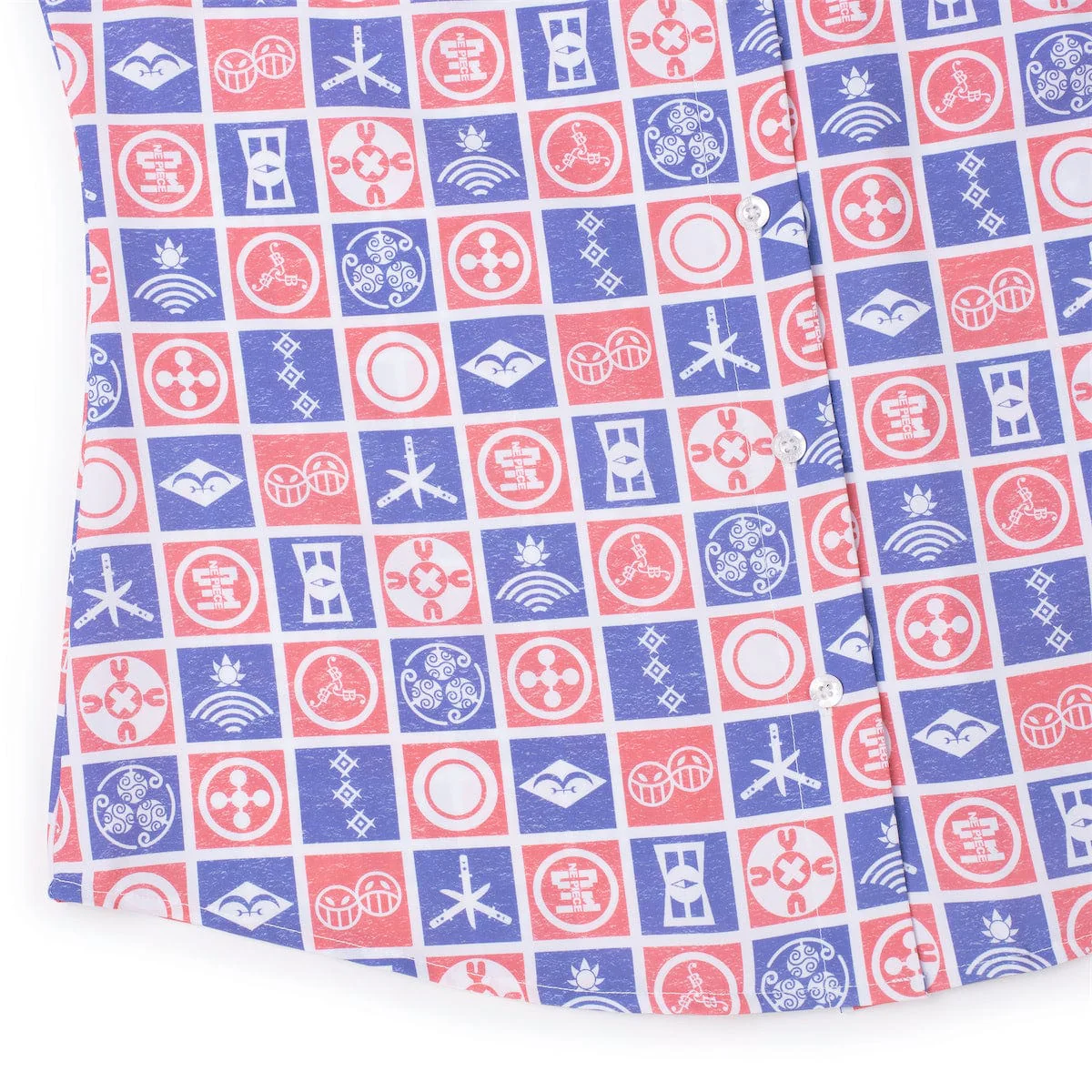 One Piece "Stamps of the Sea" – Women's KUNUFLEX Short Sleeve Shirt - Image 7