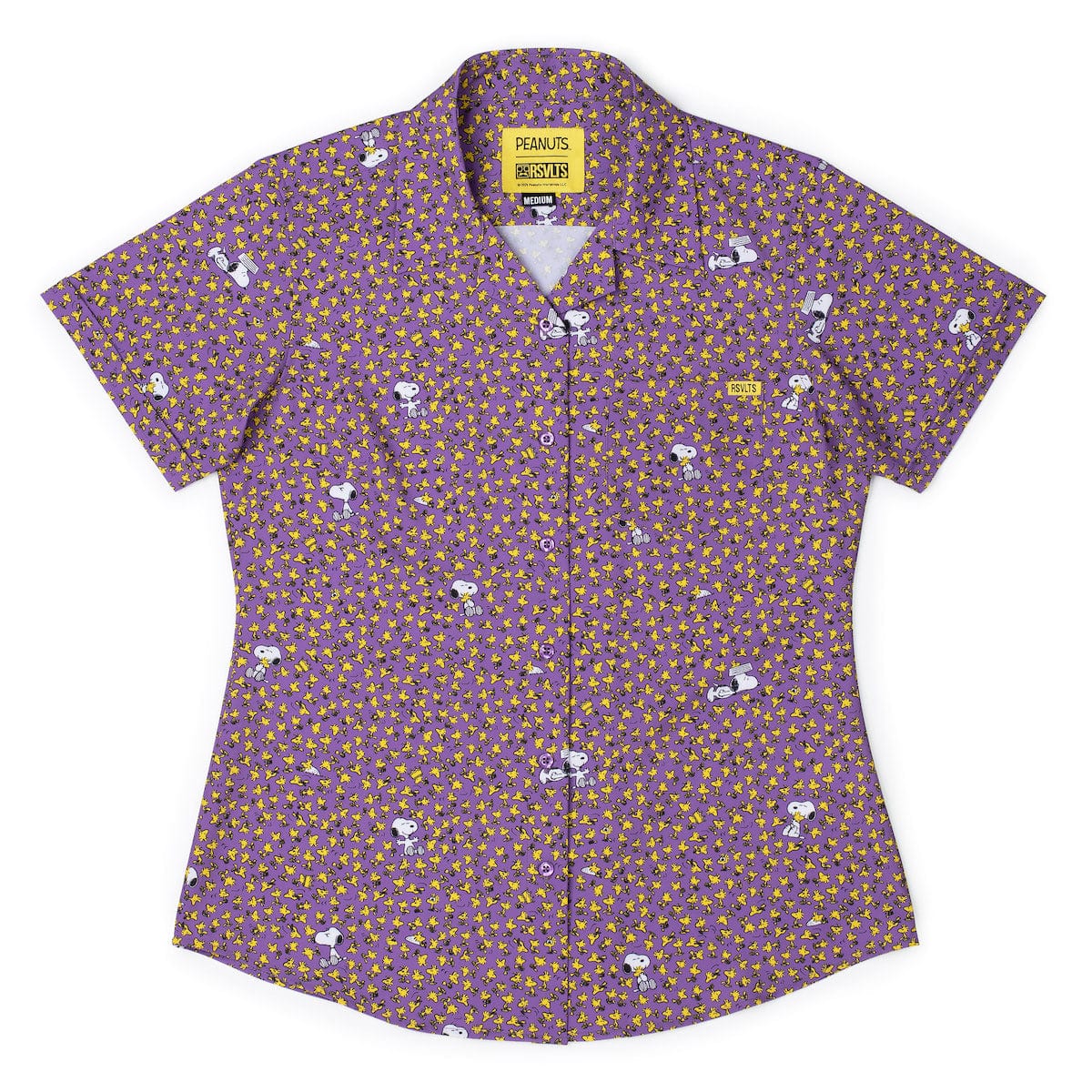 Peanuts "Bird & Beagle" – Women's KUNUFLEX Short Sleeve Shirt - Image 2