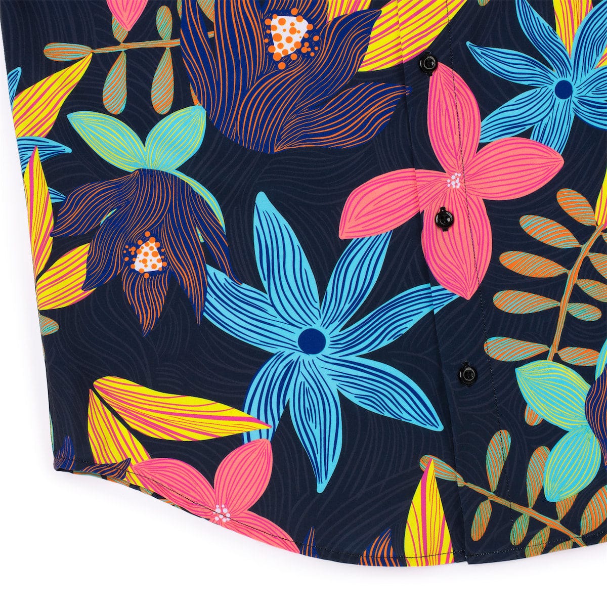 Petal Strokes – KUNUFLEX Short Sleeve Shirt - Image 7