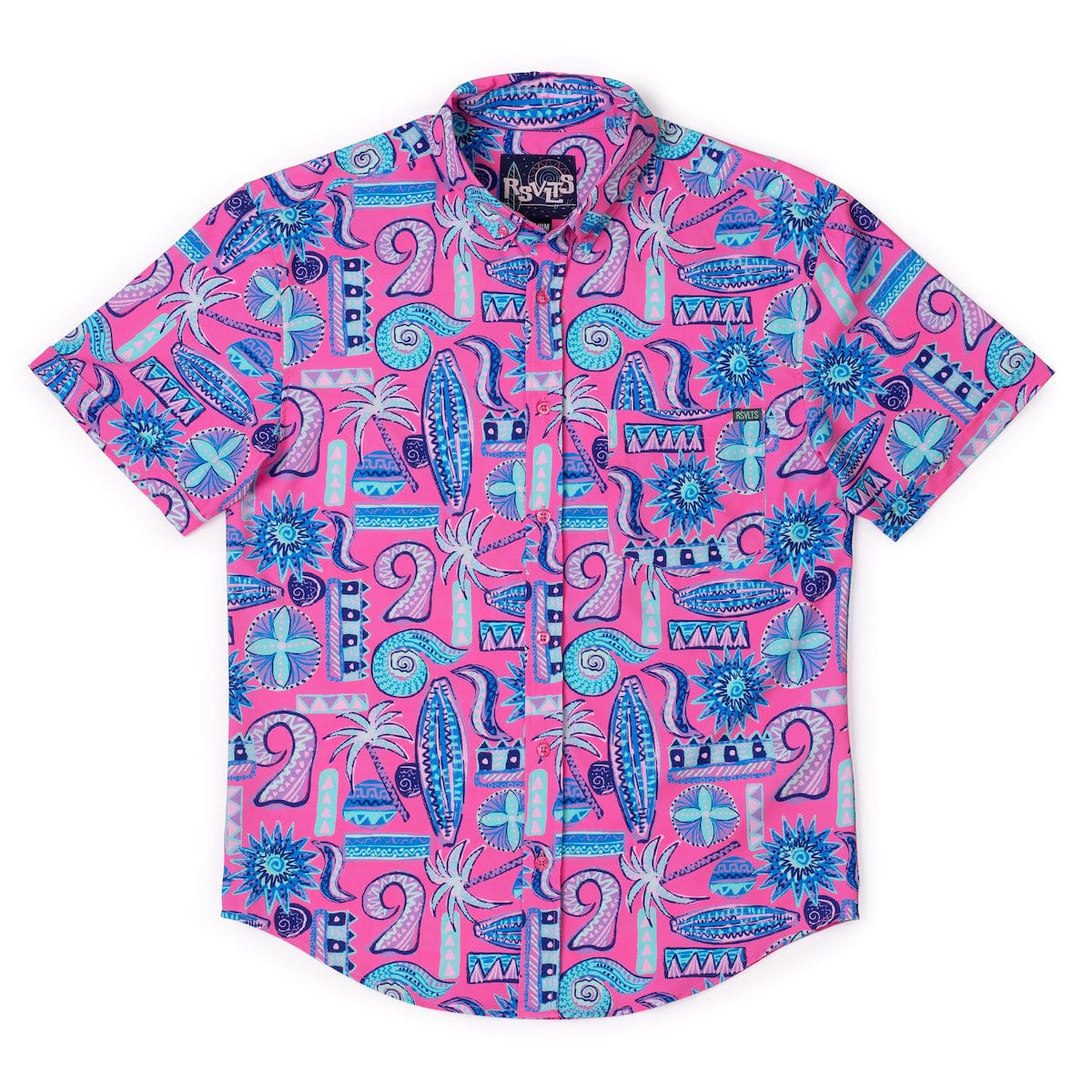 Pink Sand Beach – KUNUFLEX Short Sleeve Shirt - Image 4
