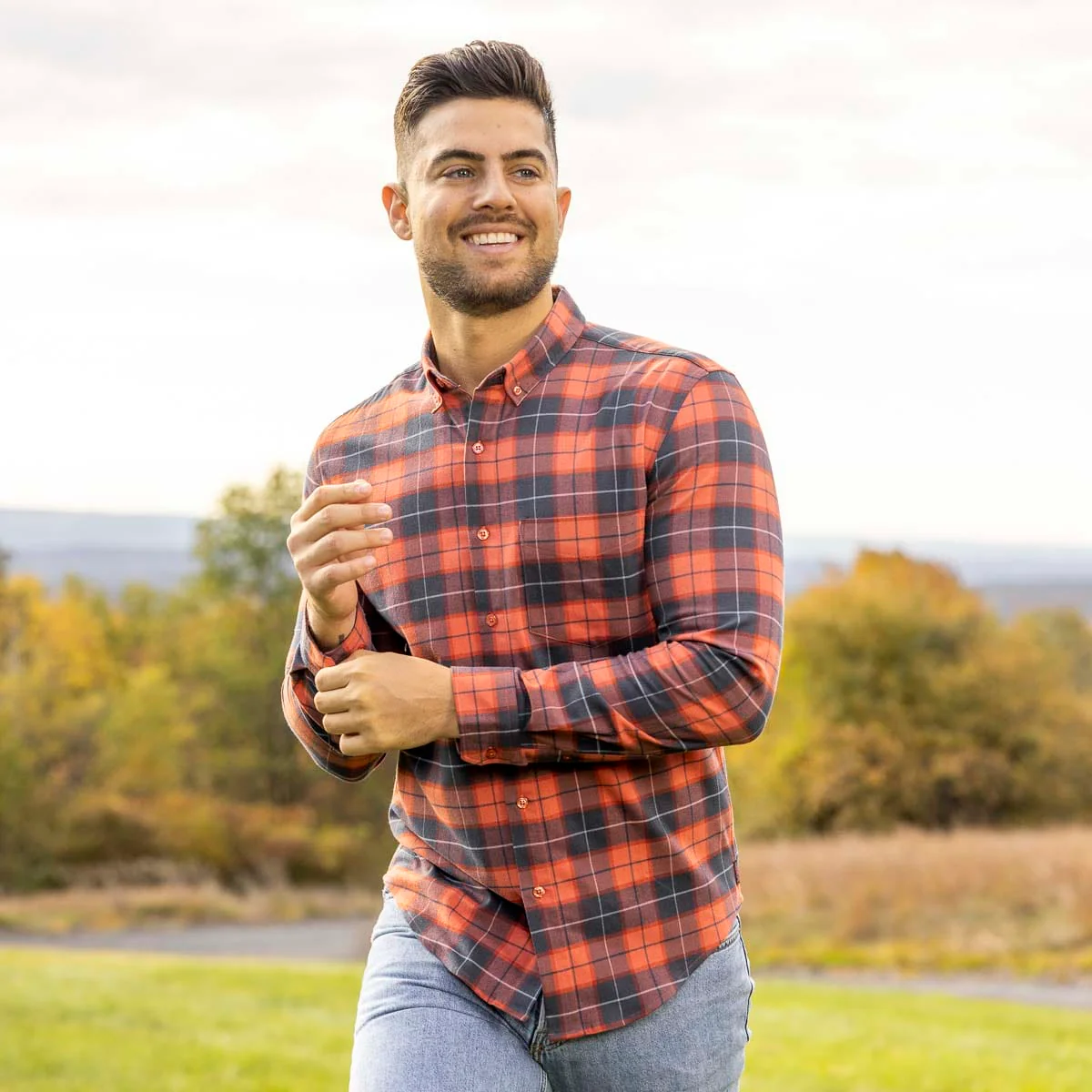 Plaid Pitt – BorlandFlex™ Long Sleeve Flannel (2024 Fit) - Image 2