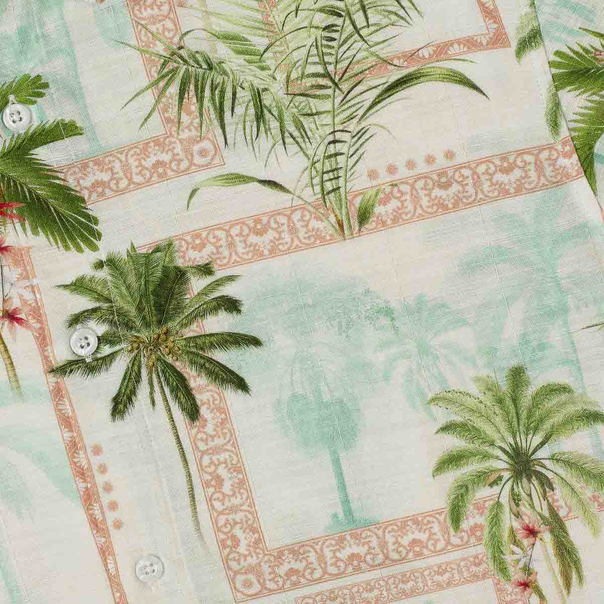 Portraits of Paradise – Bamboo Short Sleeve Shirt - Image 6
