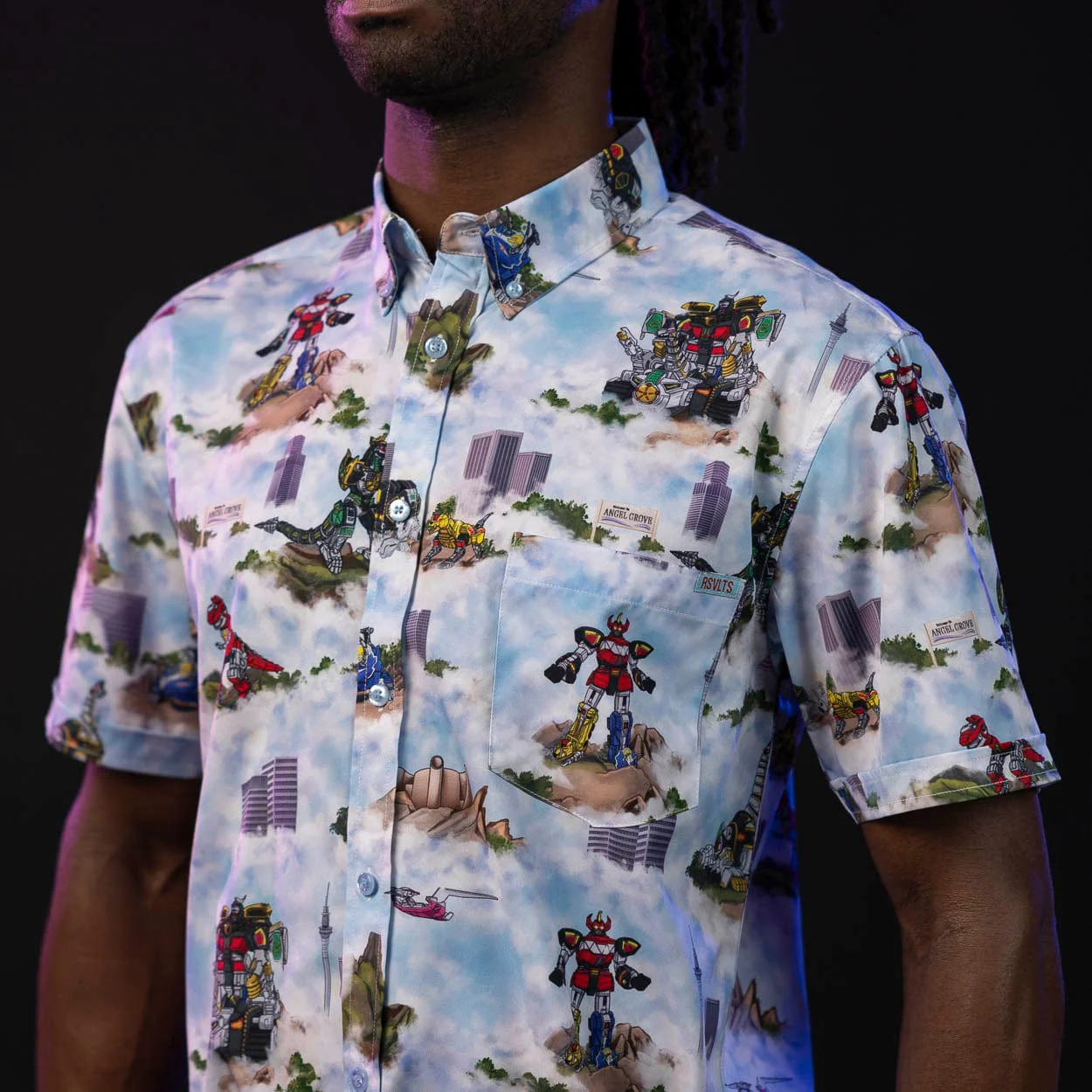 Power Rangers "It's Morphin Time" – KUNUFLEX Short Sleeve Shirt