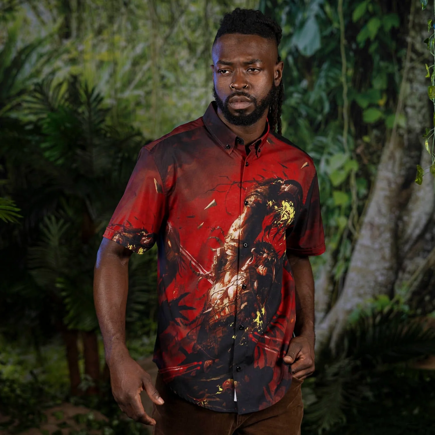 Predator "Blood Feud" – KUNUFLEX Short Sleeve Shirt - Image 2