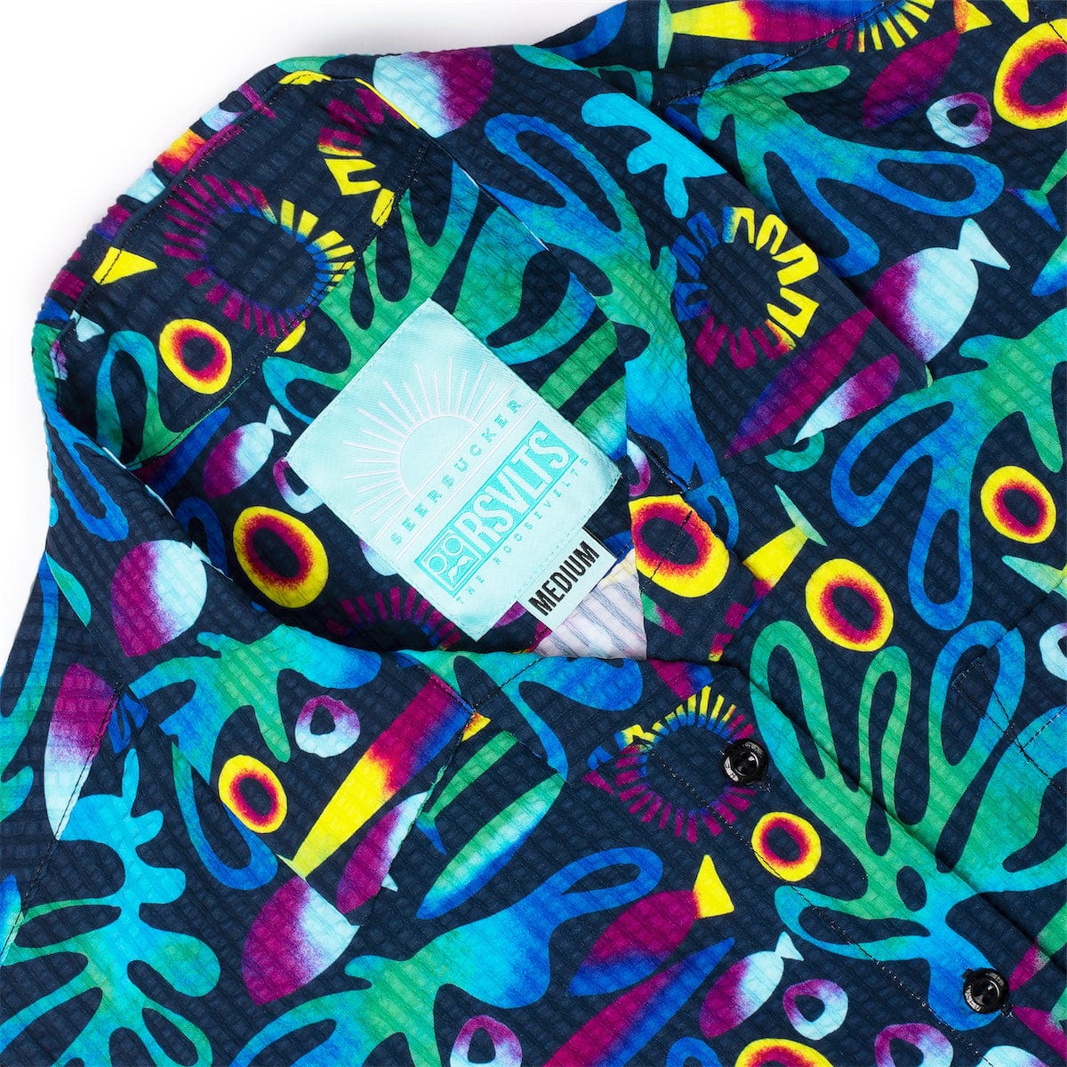 Rad Reef – Women's Stretch Seersucker Short Sleeve Shirt - Image 6