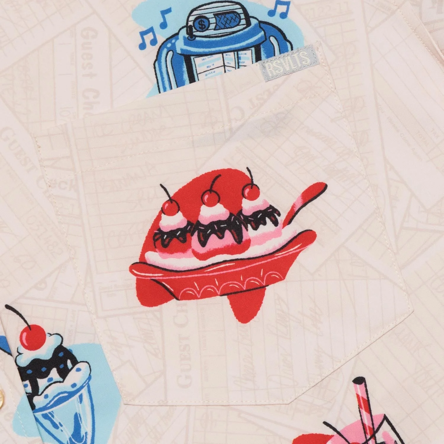 Red, White, and Blue Plate Special – KUNUFLEX Short Sleeve Shirt - Image 5