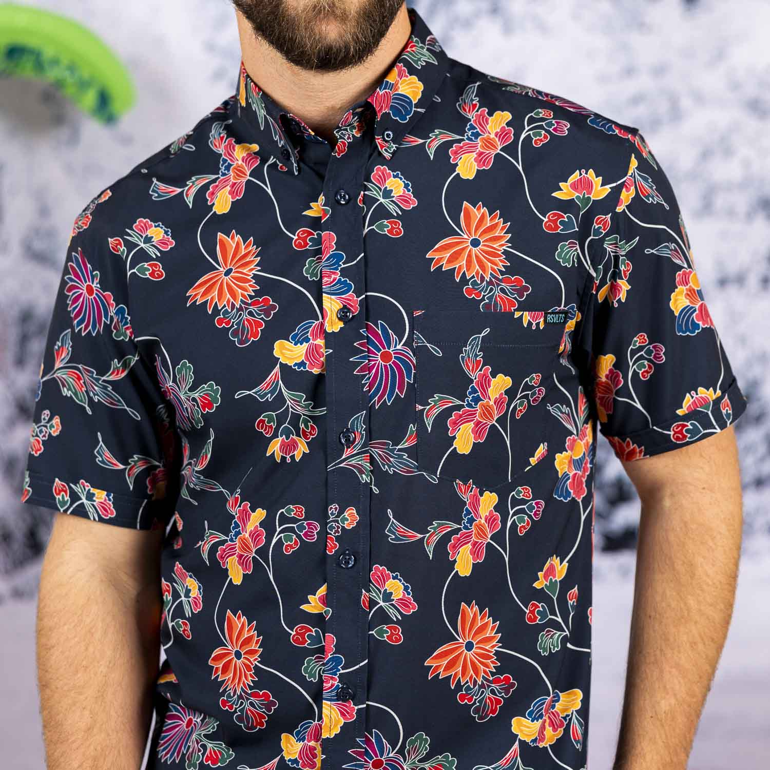 Retro Vines – KUNUFLEX Short Sleeve Shirt