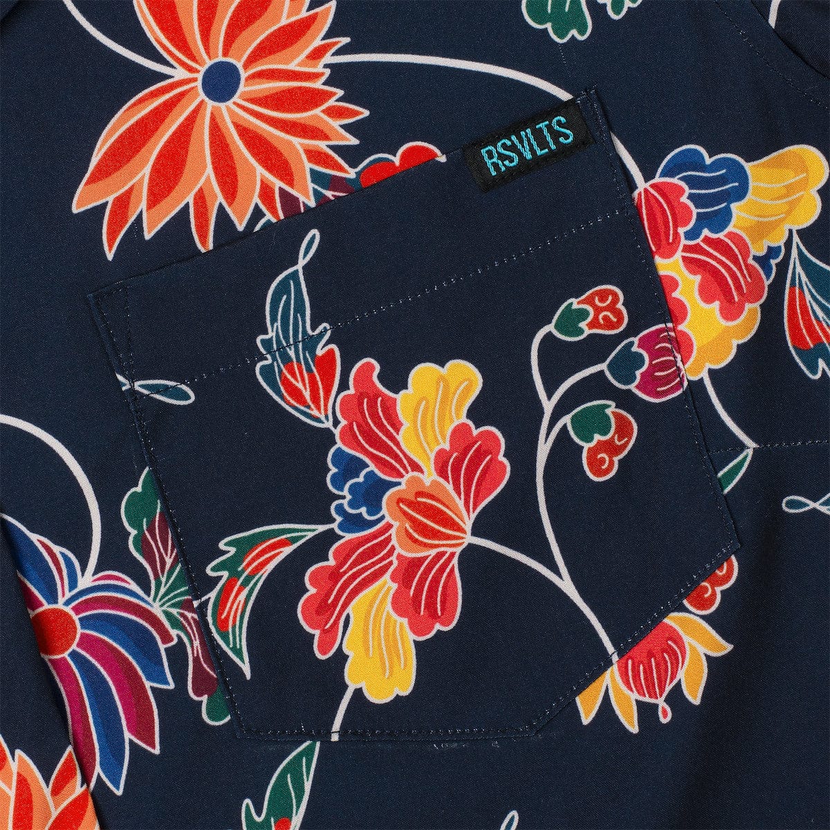 Retro Vines – Women's KUNUFLEX Short Sleeve Shirt - Image 4