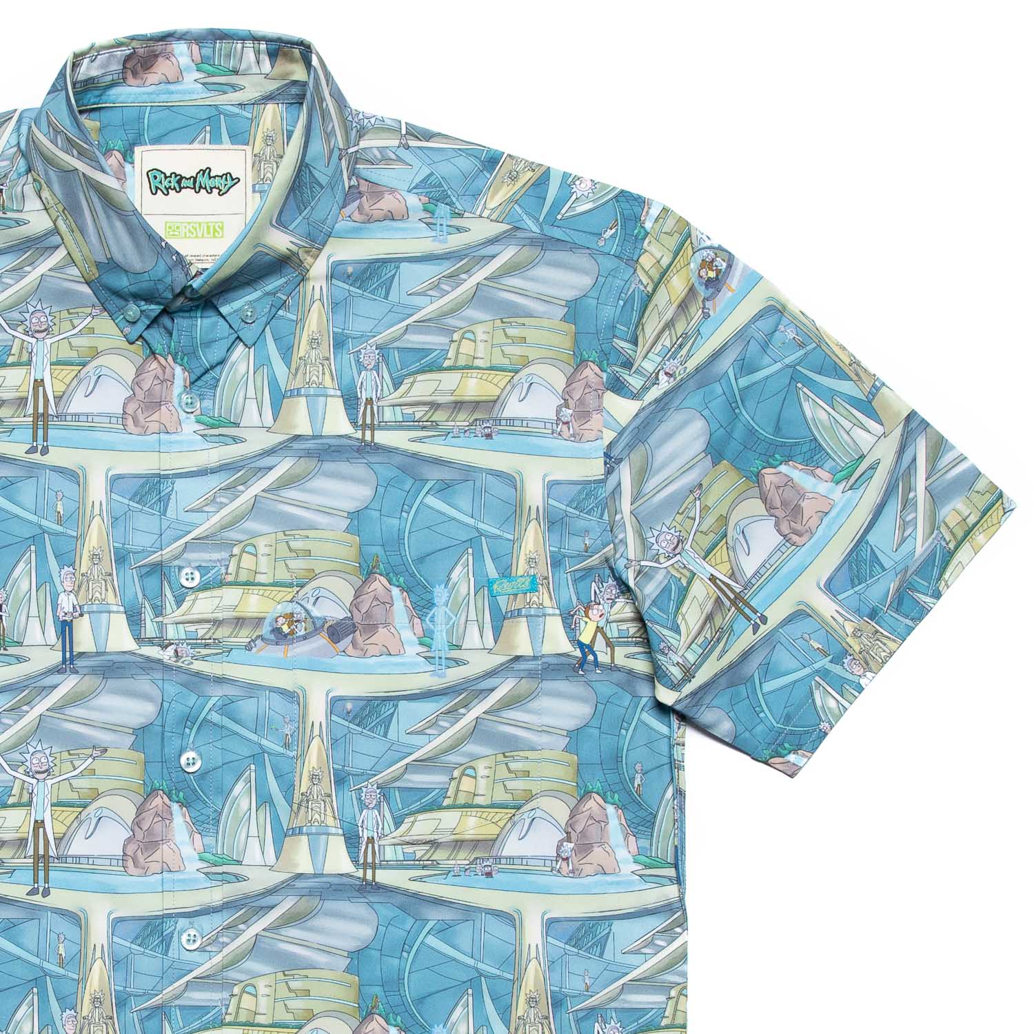 Rick and Morty "Citadel of Ricks" – KUNUFLEX Short Sleeve Shirt