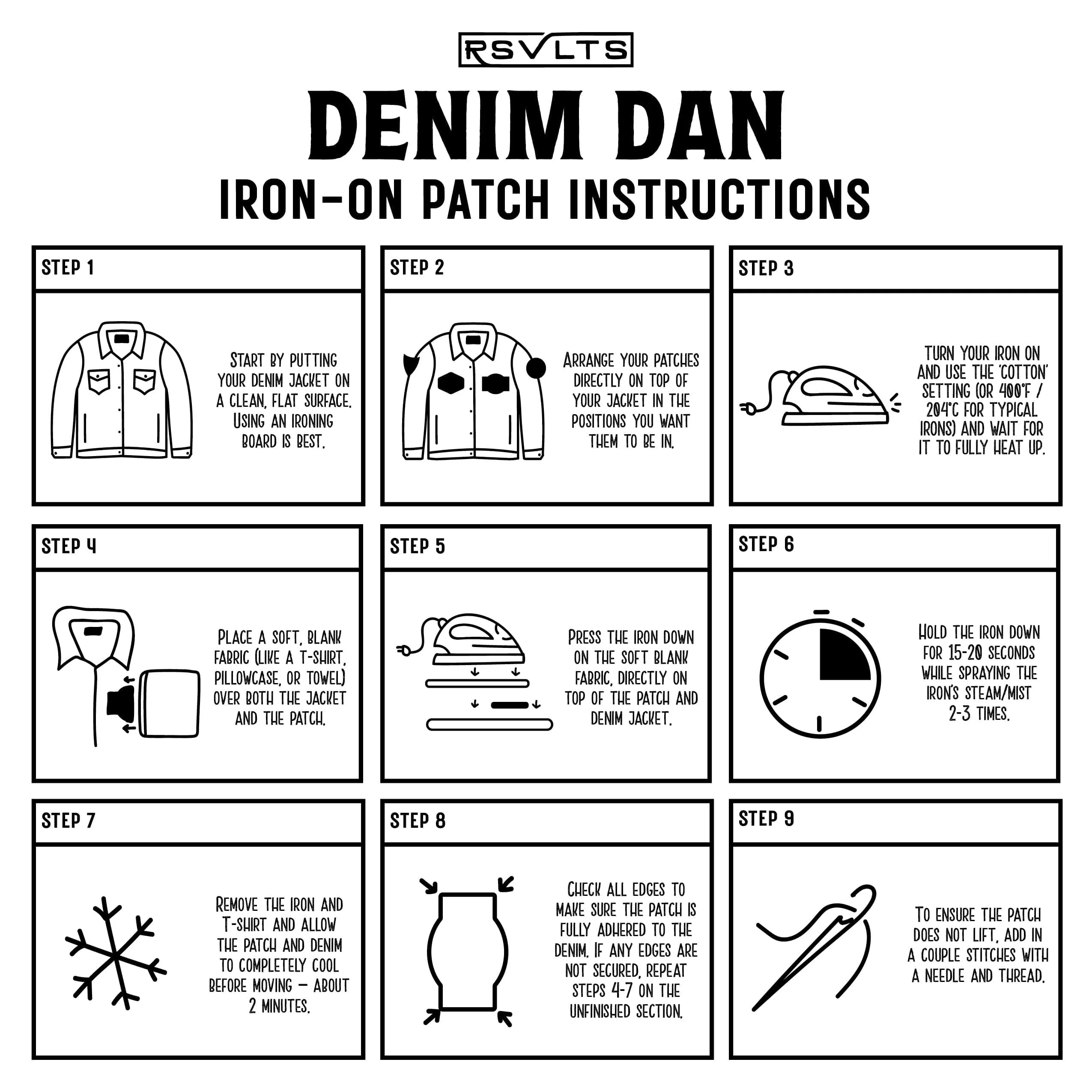 Denim Dan (Vintage Black) – Classic Denim Jacket - Image 10