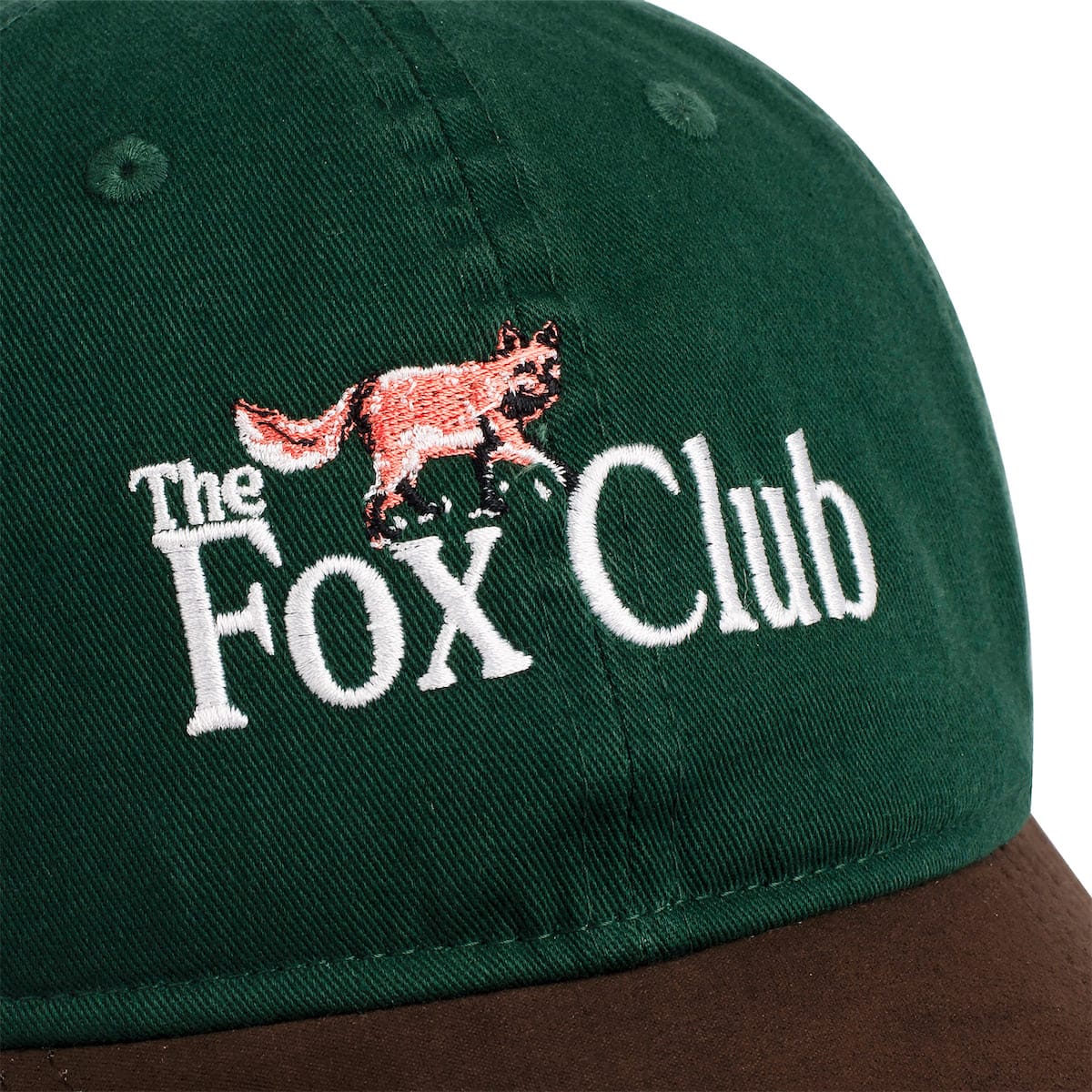 The Fox Club – 5-Panel Curved Brim Hat - Image 2