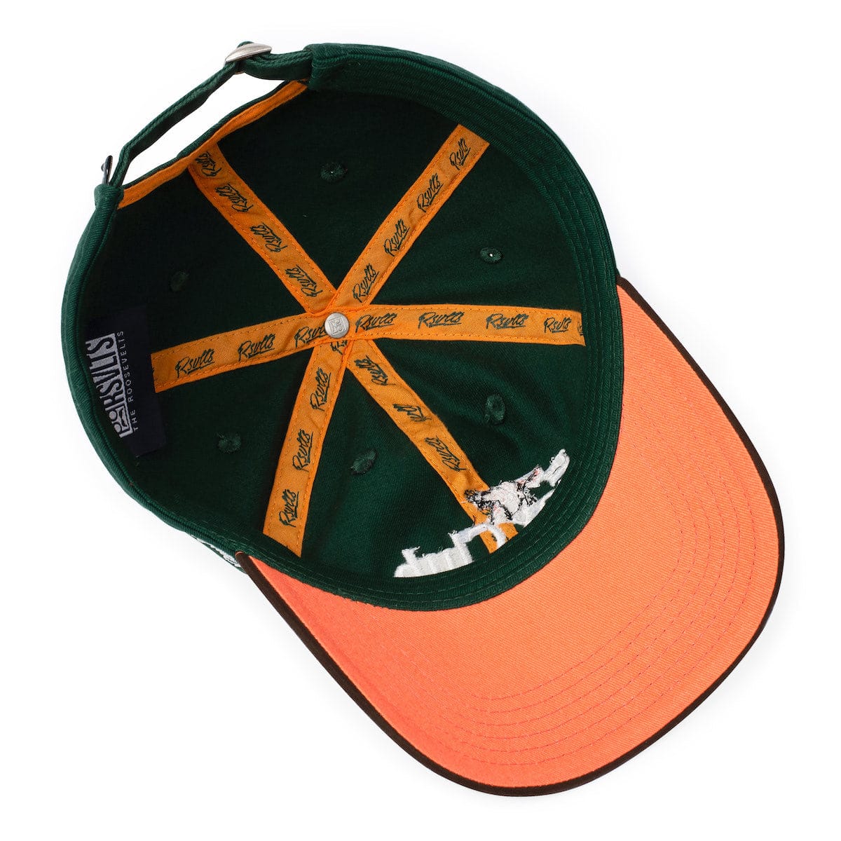 The Fox Club – 5-Panel Curved Brim Hat - Image 4