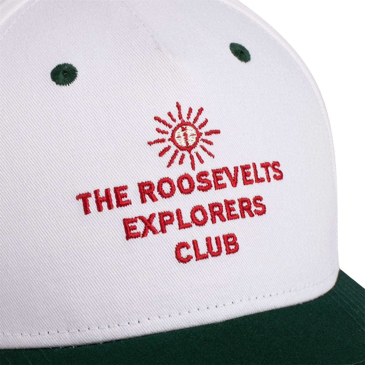 Explorers Club – 5-Panel Curved Brim Hat - Image 2
