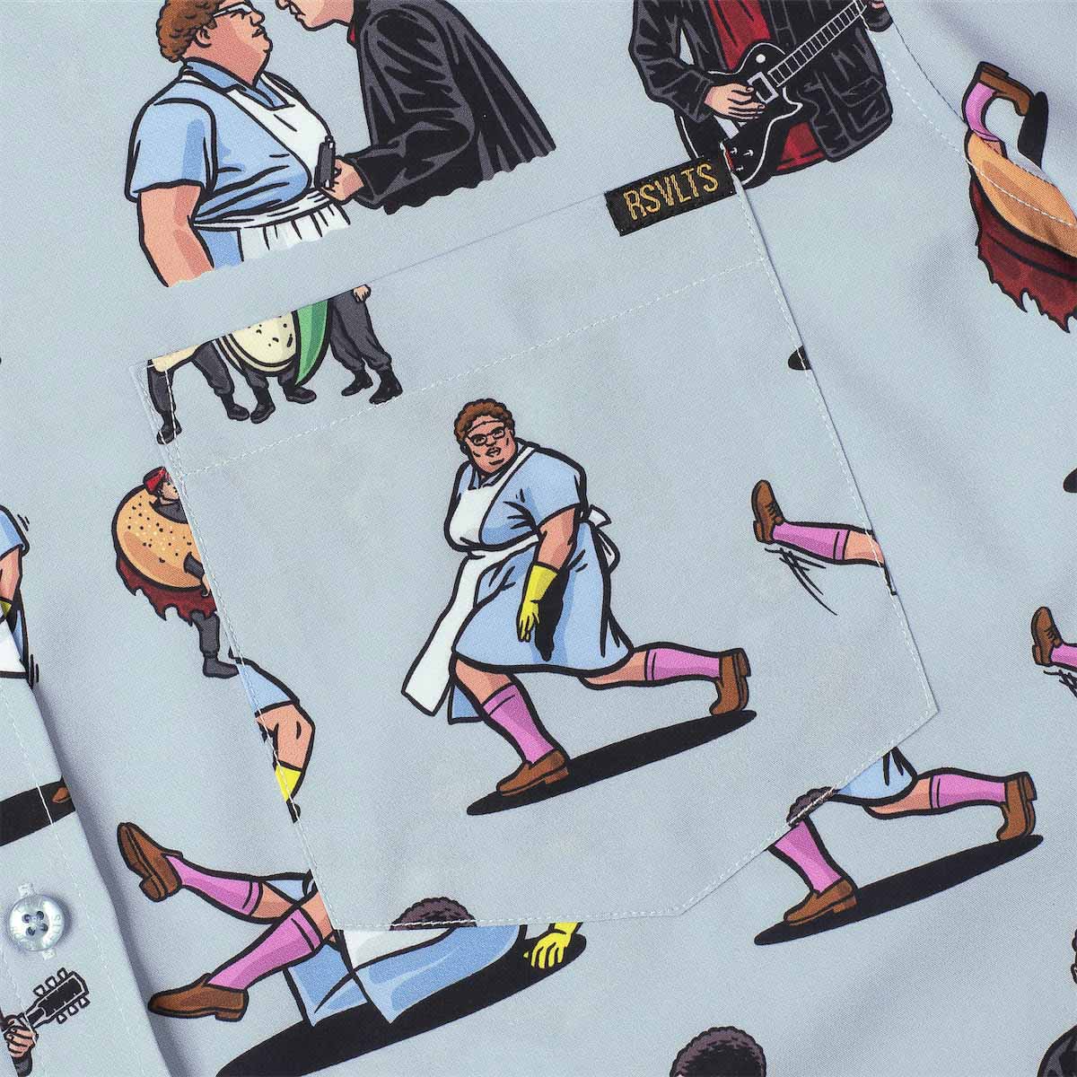 SNL50 "Lunch Lady Land" – KUNUFLEX Short Sleeve Shirt - Image 3