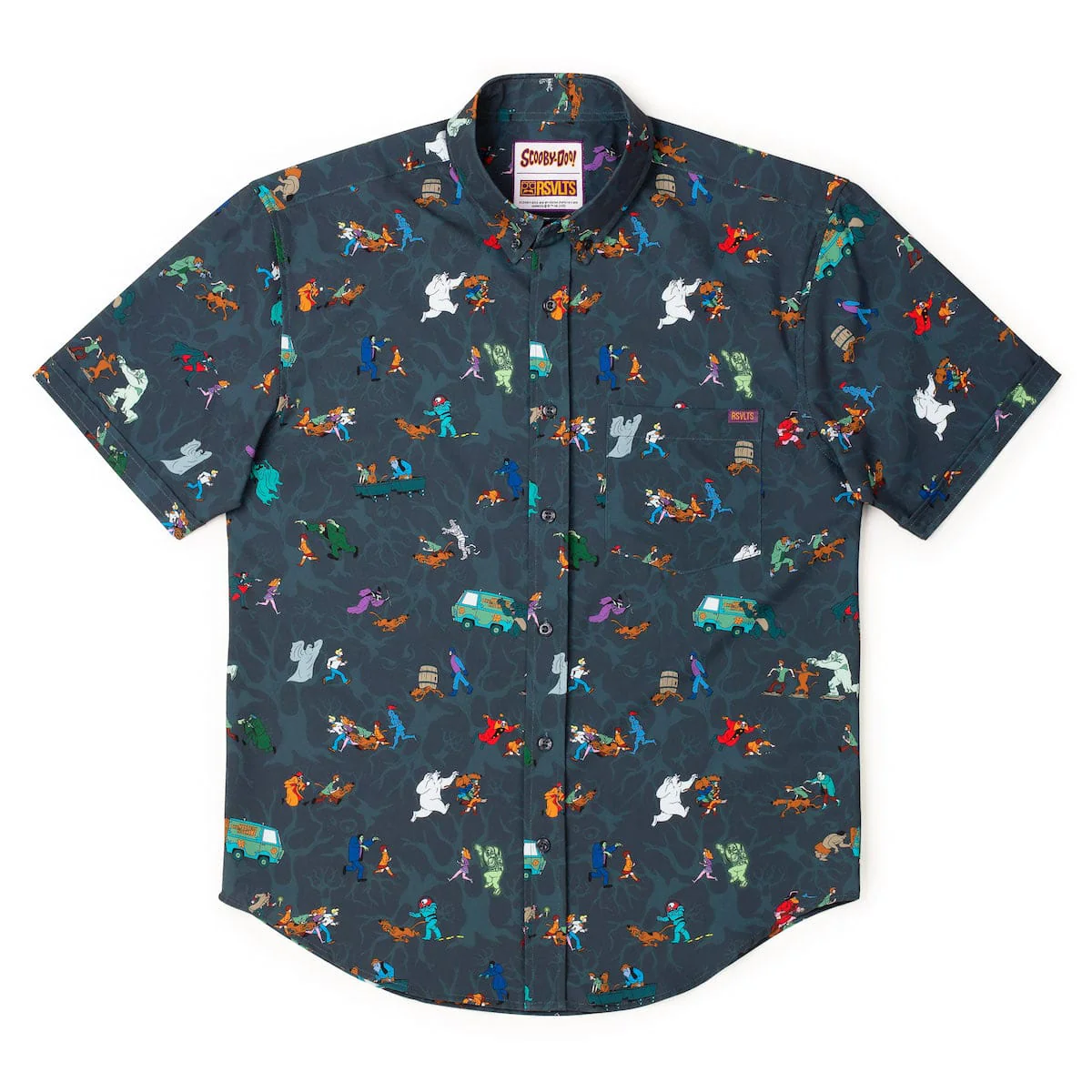 Scooby-Doo "Behind You!" – KUNUFLEX Short Sleeve Shirt - Image 5
