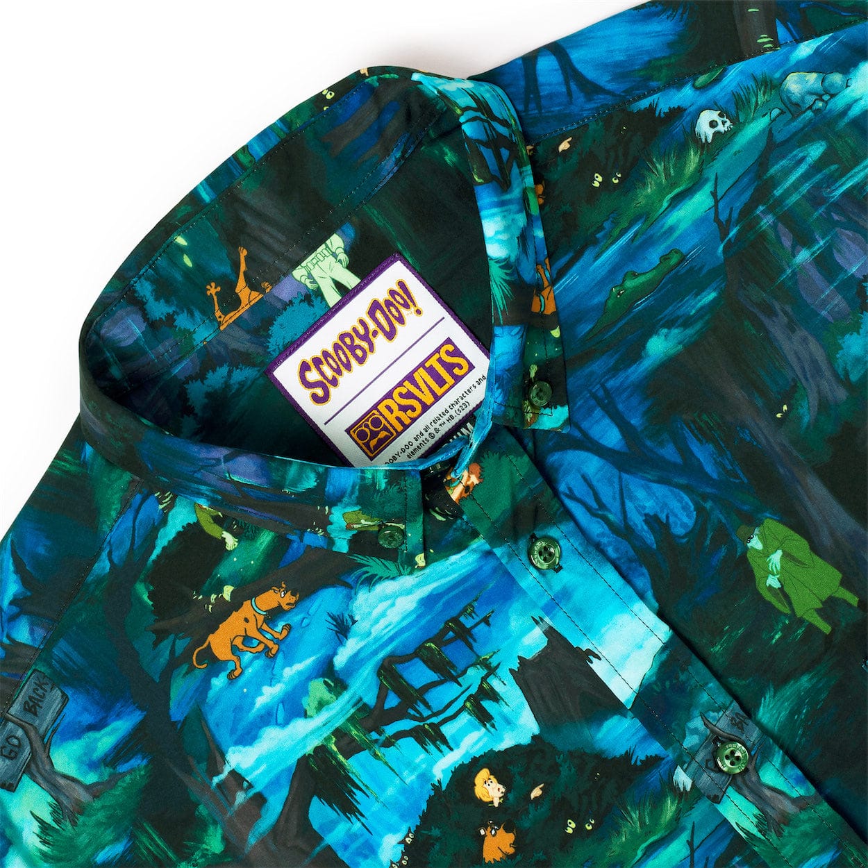 Scooby-Doo "Spooky Swampland" – KUNUFLEX Short Sleeve Shirt - Image 7