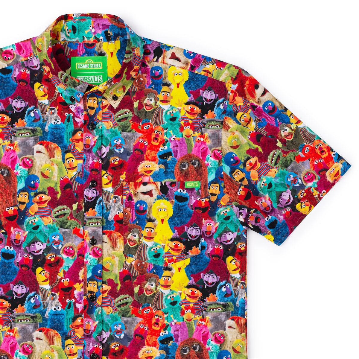 Sesame Street "Block Party" – KUNUFLEX Short Sleeve Shirt