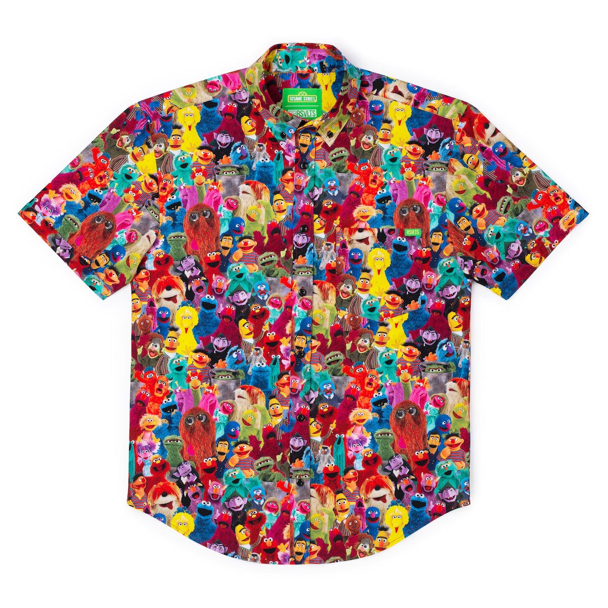 Sesame Street "Block Party" – KUNUFLEX Short Sleeve Shirt - Image 5