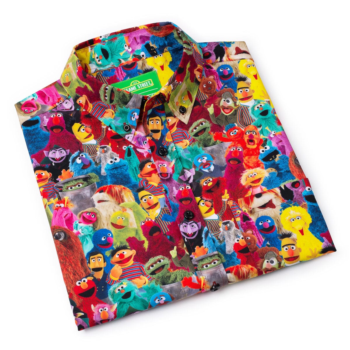 Sesame Street "Block Party" – KUNUFLEX Short Sleeve Shirt - Image 8