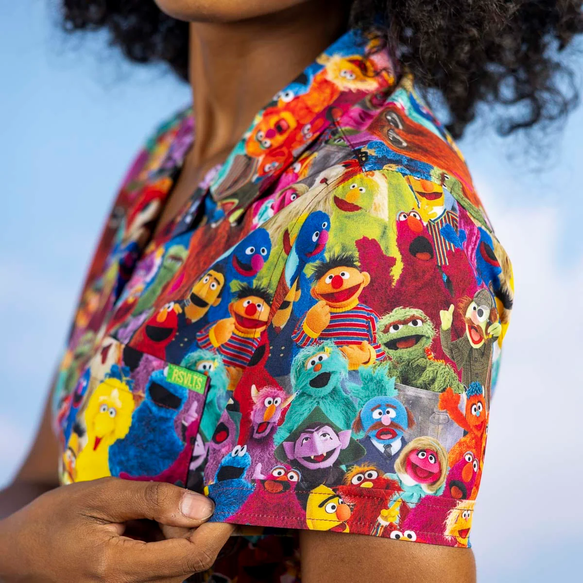 Sesame Street "Block Party" – Women's KUNUFLEX Short Sleeve Shirt - Image 5