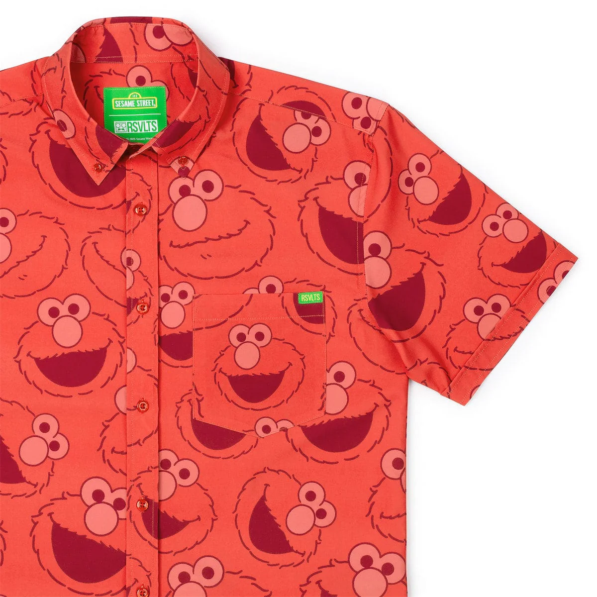 Sesame Street "Elmo Everywhere" – KUNUFLEX Short Sleeve Shirt
