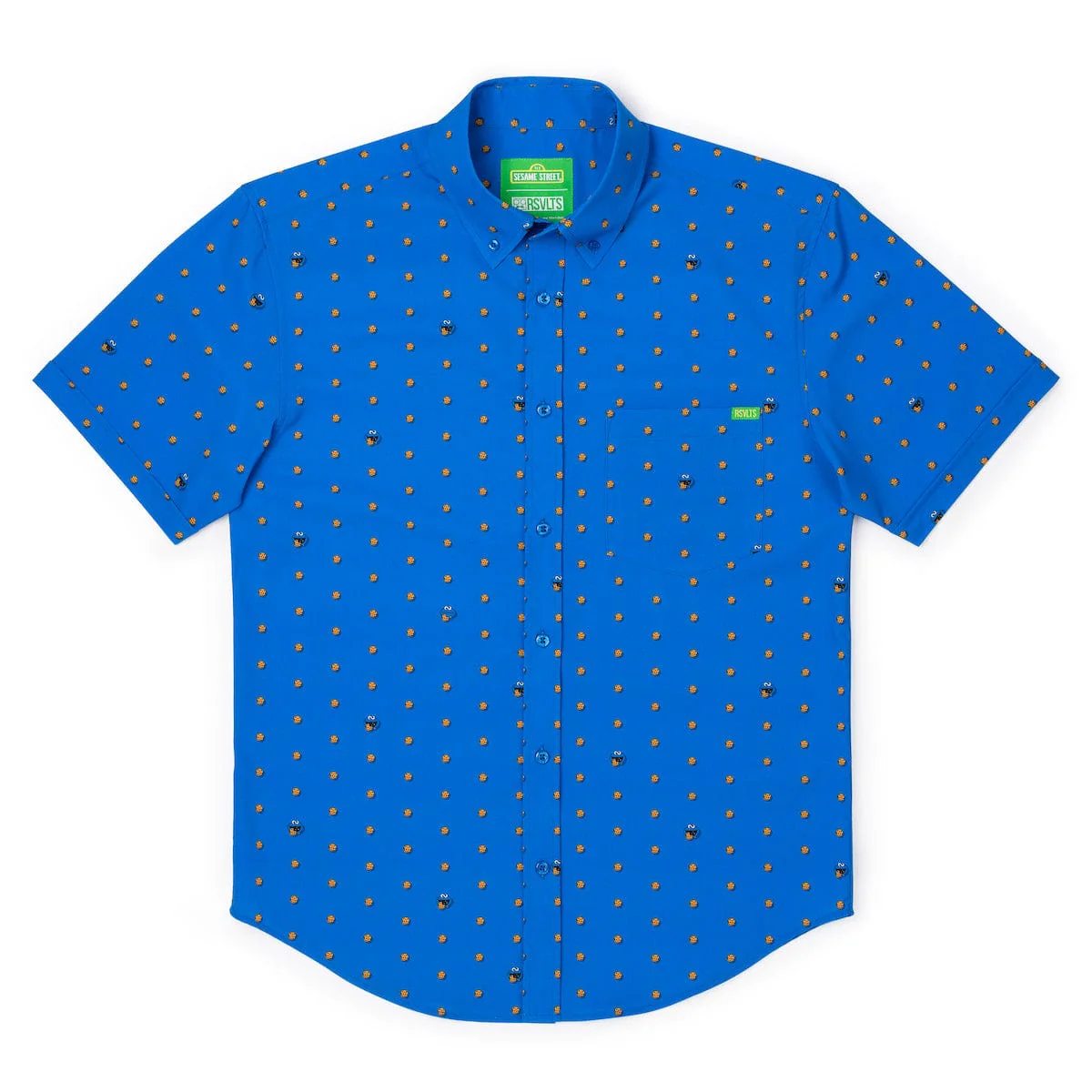 Sesame Street "Me Want Cookie!" – KUNUFLEX Short Sleeve Shirt - Image 5