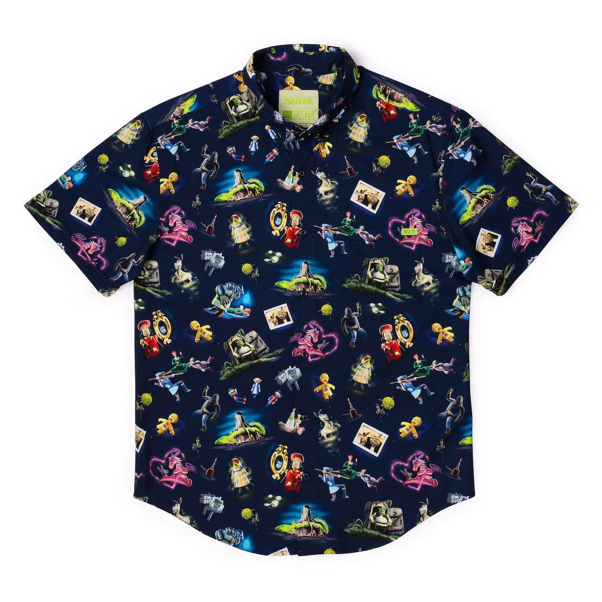 Shrek "Happily Ogre After" – KUNUFLEX Short Sleeve Shirt - Image 4