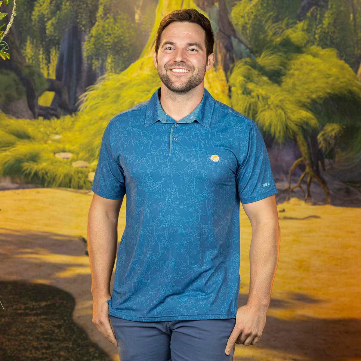 Shrek "I'm Makin' Waffles" – All-Day Polo - Image 3