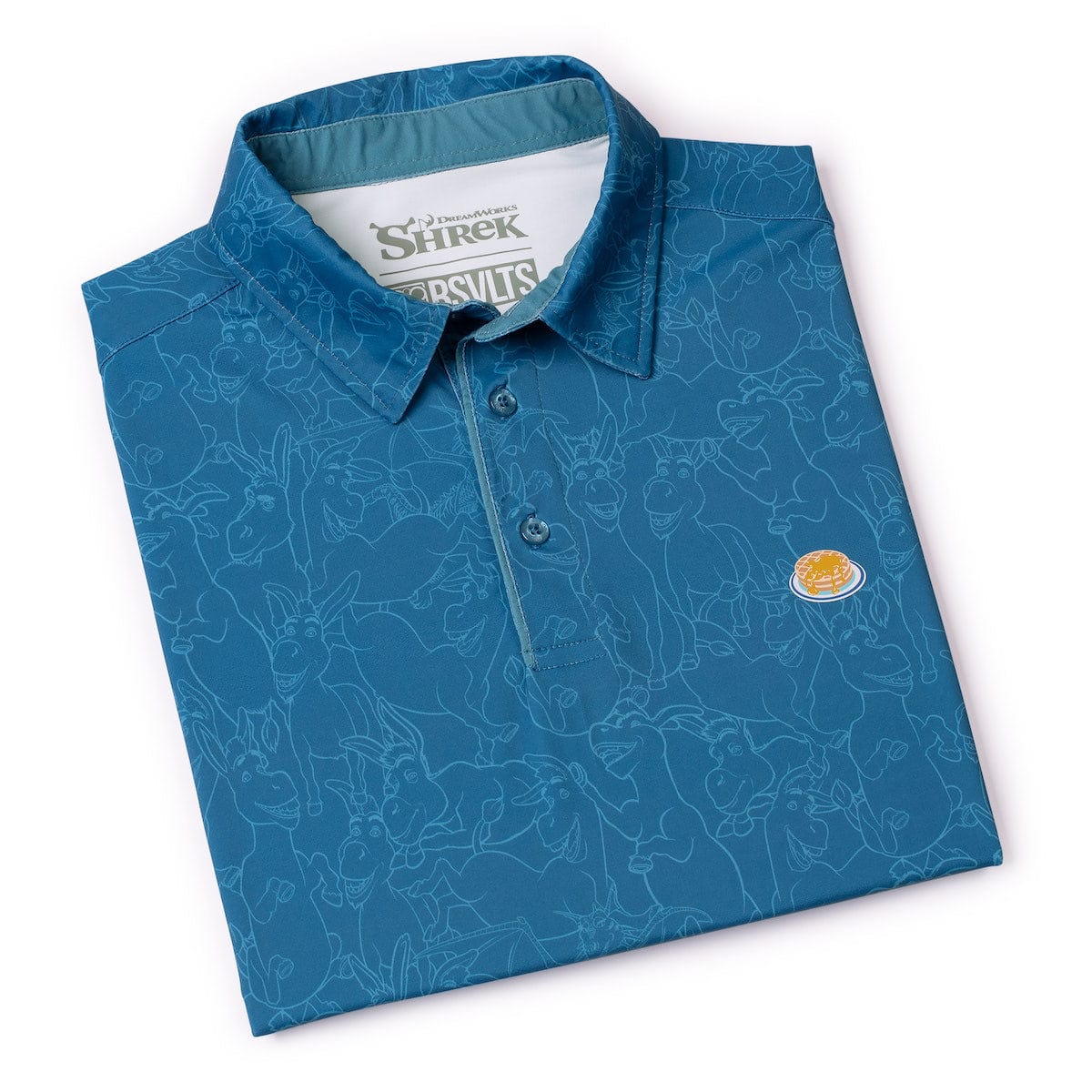 Shrek "I'm Makin' Waffles" – All-Day Polo - Image 8