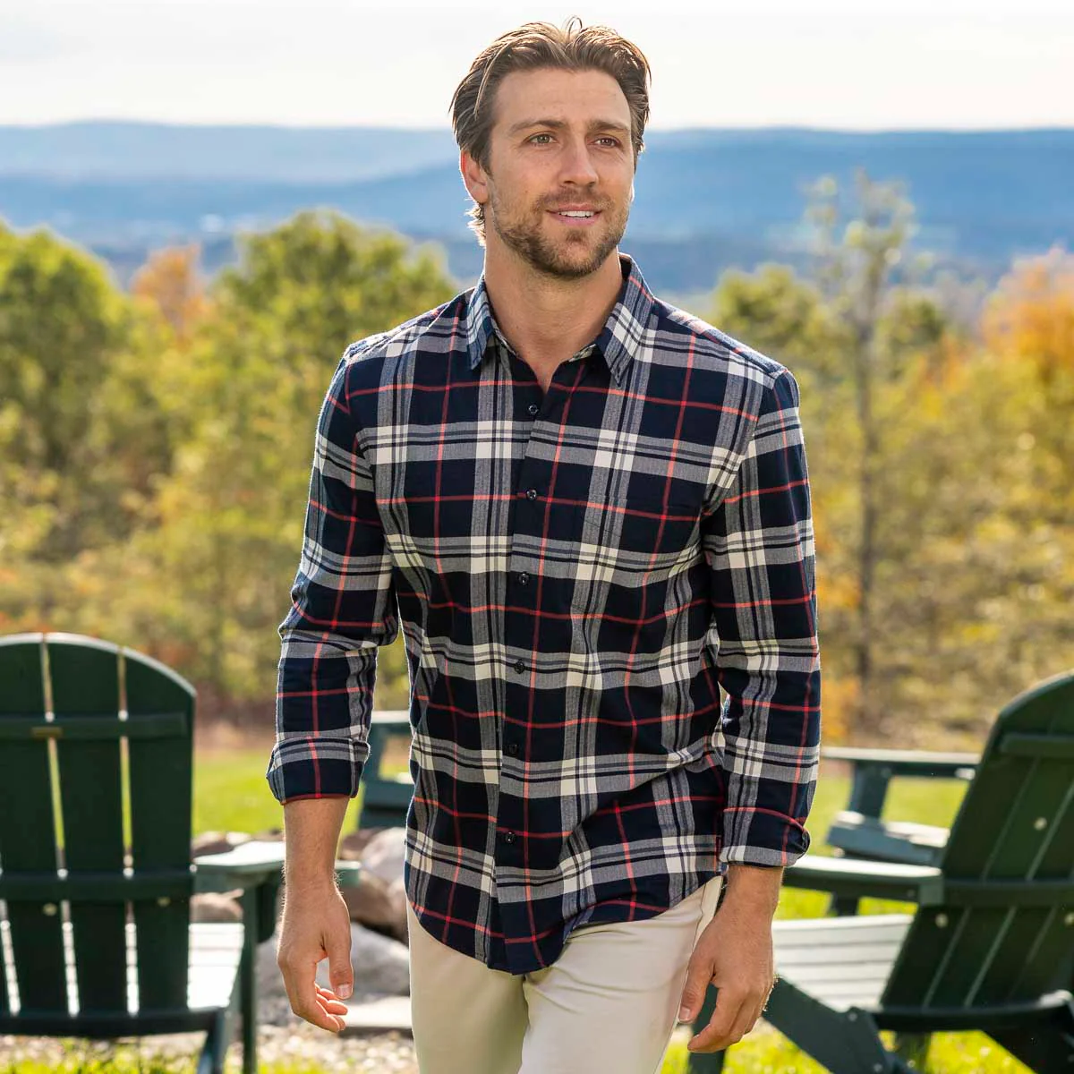 Sir Plaidrick Stewart – BorlandFlex™ Long Sleeve Flannel (2024 Fit) - Image 2