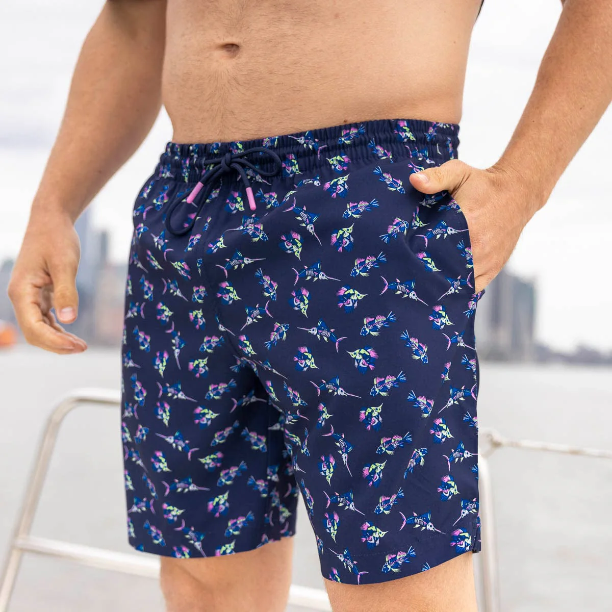 Skeletal Seas – Hybrid Shorts - Image 2